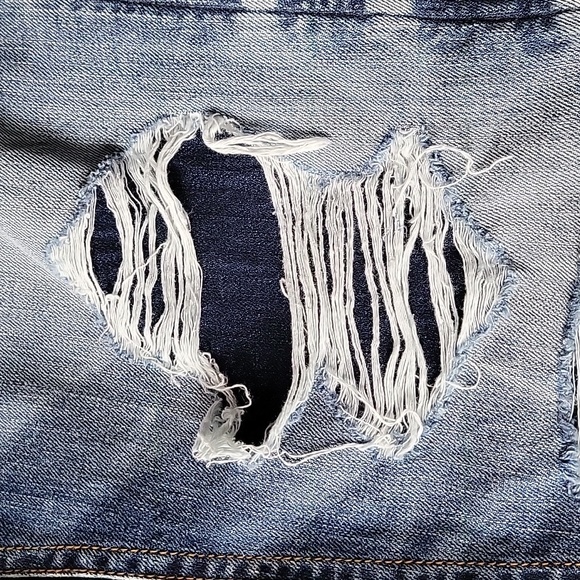 American Eagle Men's destroyed slim fit jeans 31/30 - Picture 3 of 10